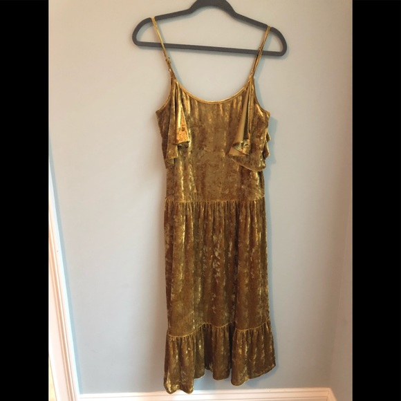 Rebecca Minkoff Velvet Midi Dress - Picture 2 of 3